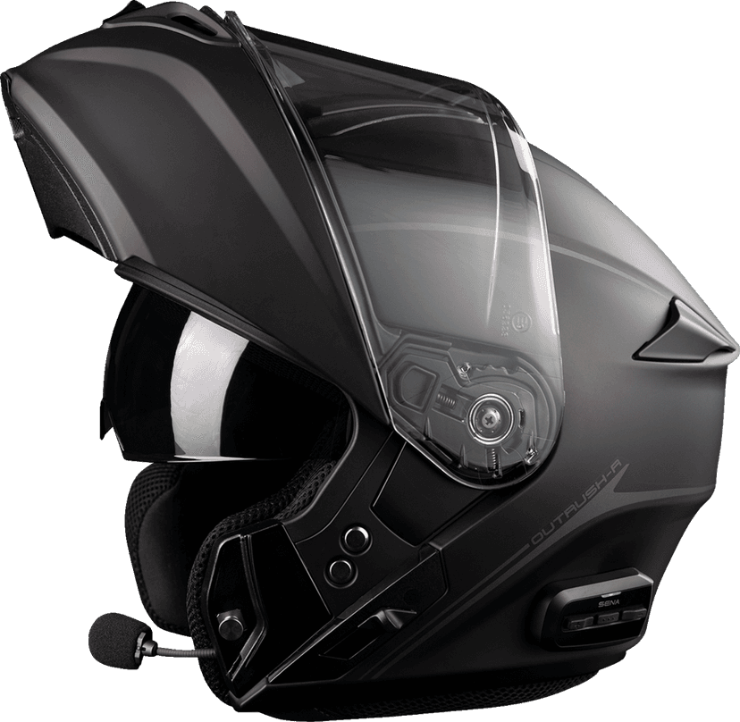 SENA 0100-2180 Outrush R Helmet - Black - 2XL — image 3 of 5