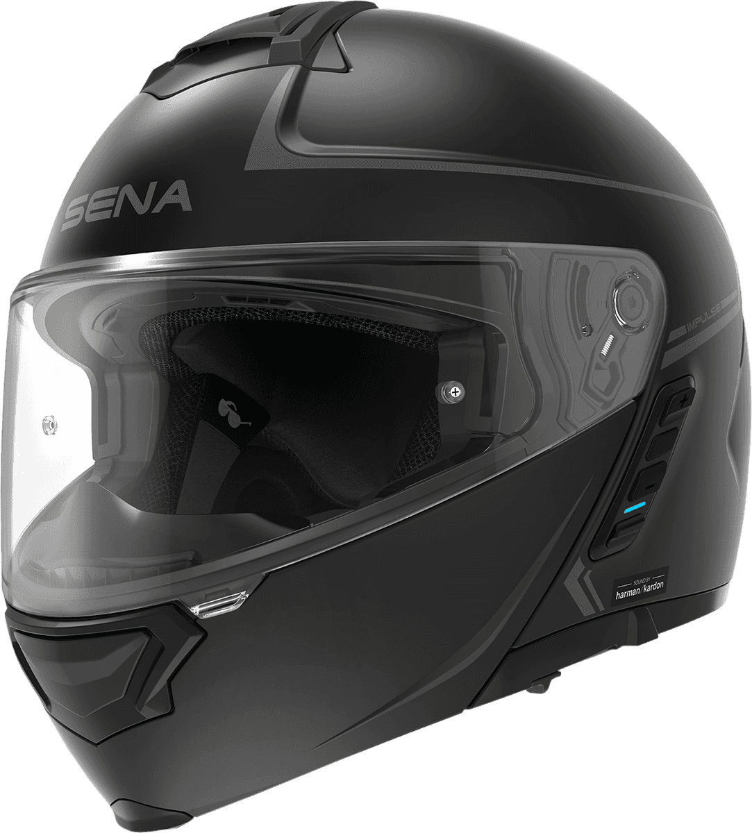 SENA 0100-2225 Impulse Helmet - Matte Black - Small