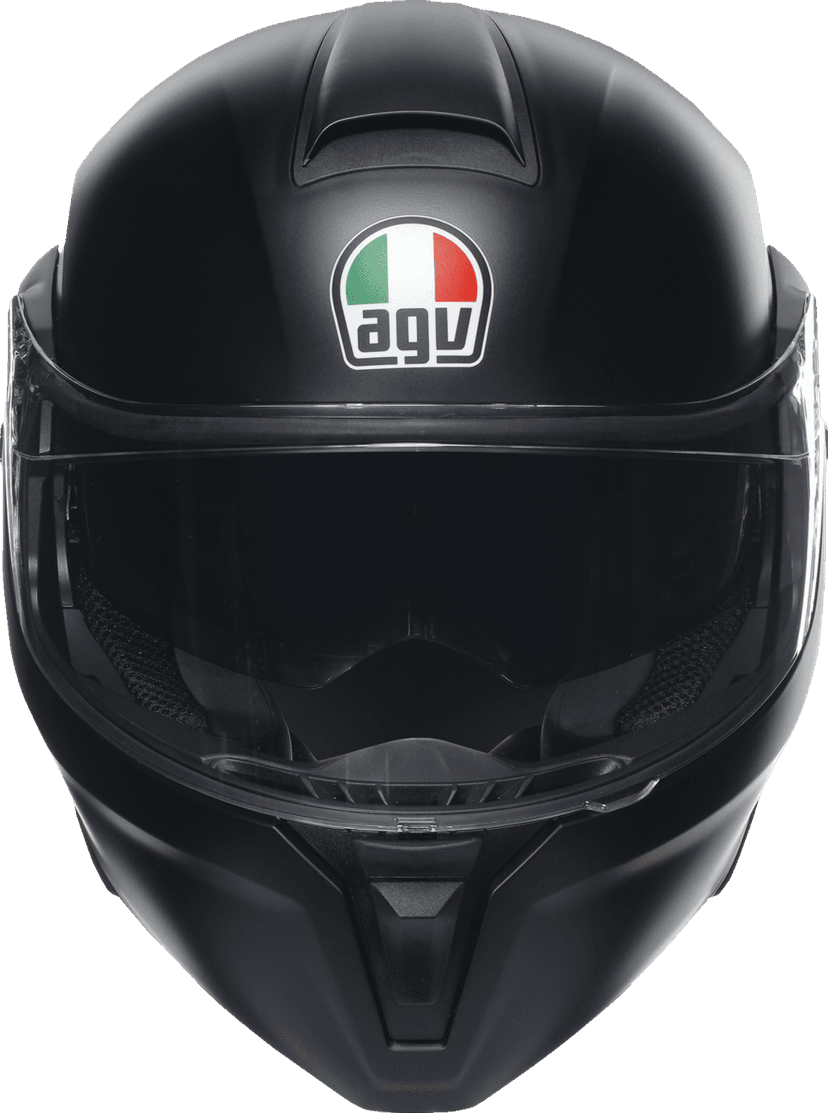 AGV 0100-2365 Streetmodular Helmet - Mono - Matte Black - Small — image 2 of 6