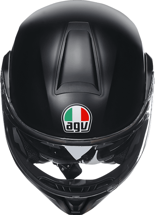 AGV 0100-2366 Streetmodular Helmet - Mono - Matte Black - Medium — image 2 of 6