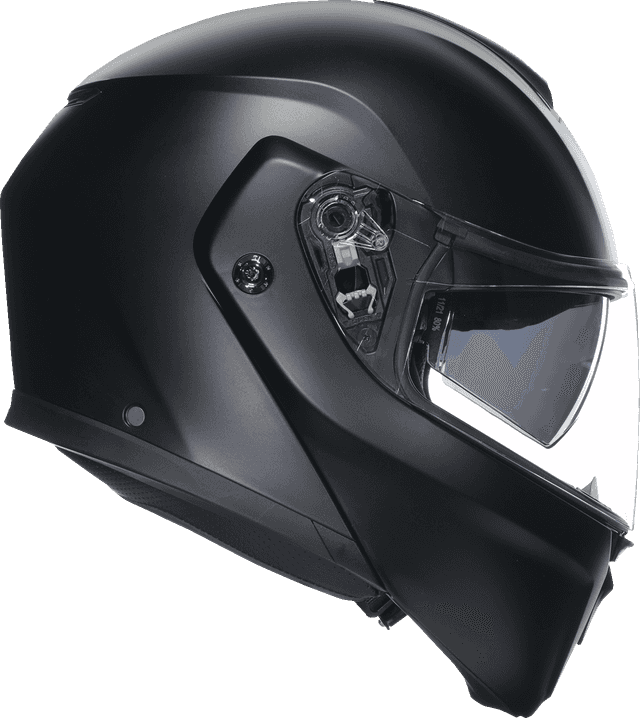 AGV 0100-2368 Streetmodular Helmet - Mono - Matte Black - XL — image 4 of 6