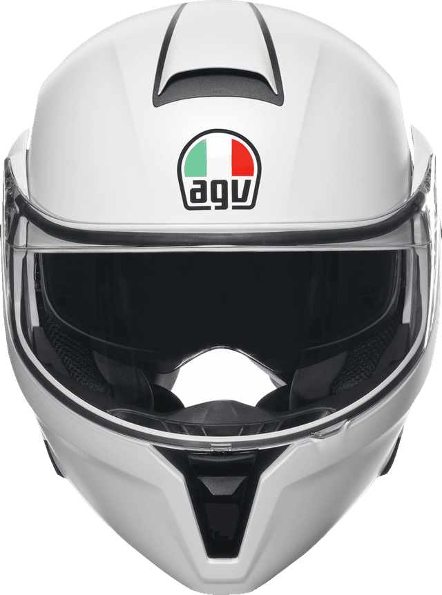 AGV 0100-2374 Streetmodular Helmet - Mono - Matte White - 2XL — image 5 of 6