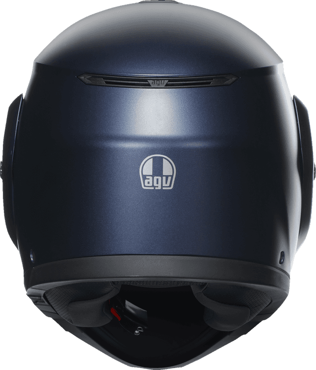AGV 0100-2376 Streetmodular Helmet - Mono - Matte Blue - Medium — image 2 of 6