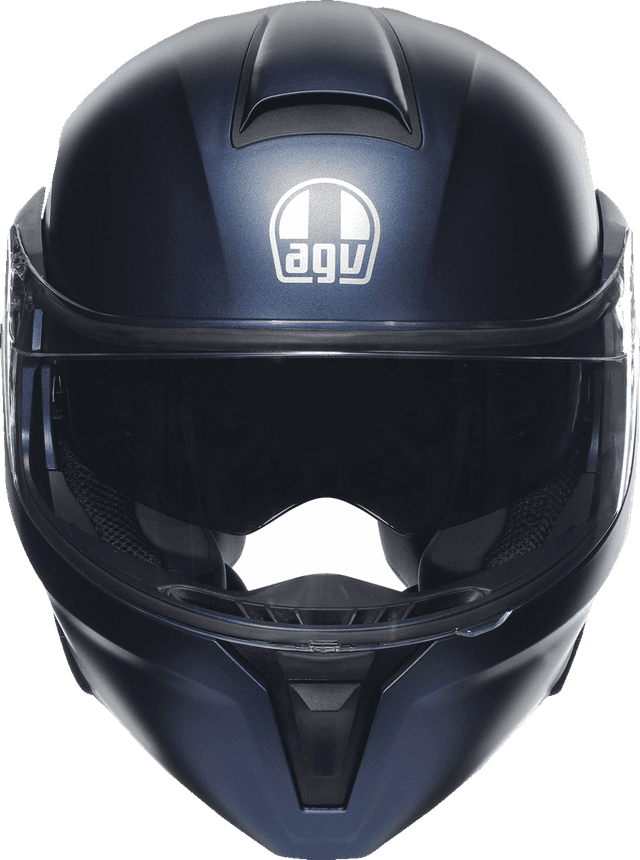 AGV 0100-2377 Streetmodular Helmet - Mono - Matte Blue - Large — image 3 of 6