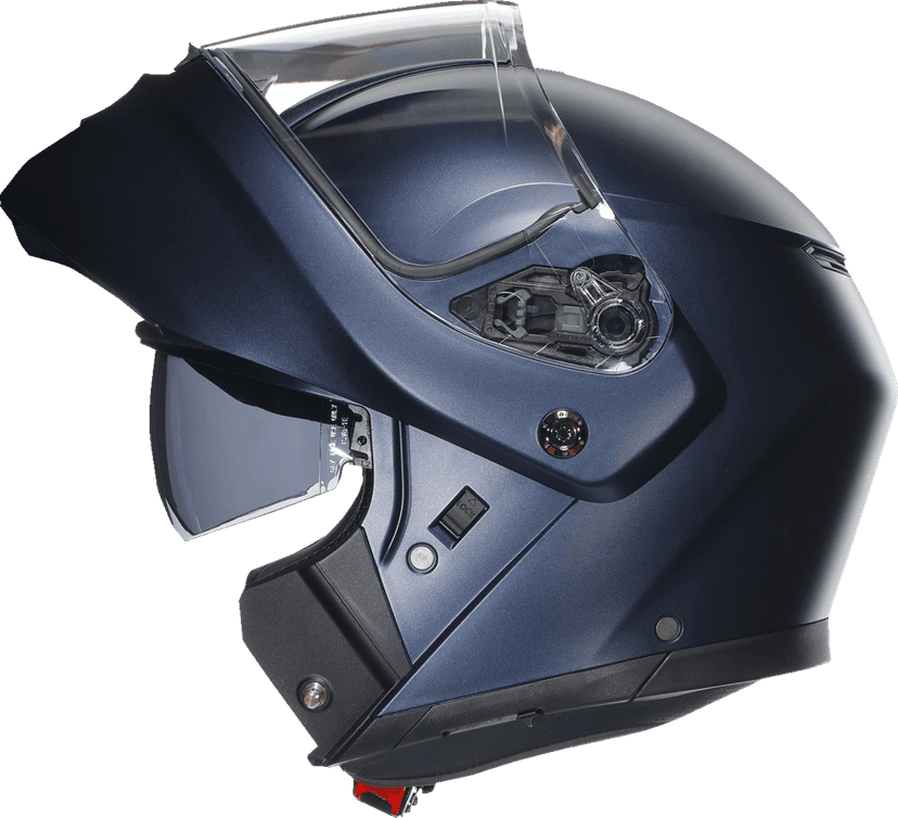 AGV 0100-2379 Streetmodular Helmet - Mono - Matte Blue - 2XL — image 2 of 6