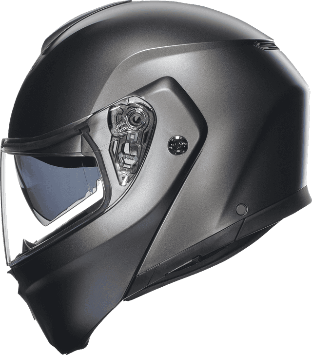 AGV 0100-2381 Streetmodular Helmet - Mono - Matte Gray - Medium — image 1 of 6
