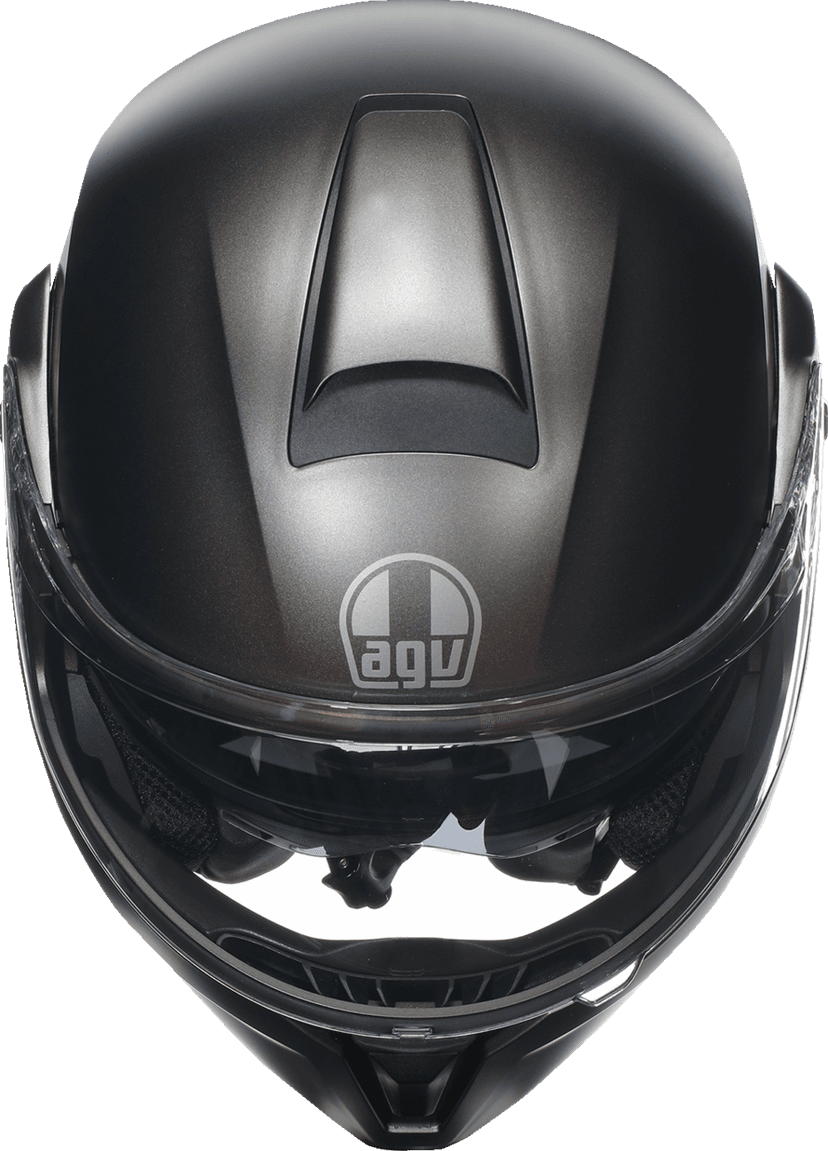 AGV 0100-2382 Streetmodular Helmet - Mono - Matte Gray - Large — image 3 of 6