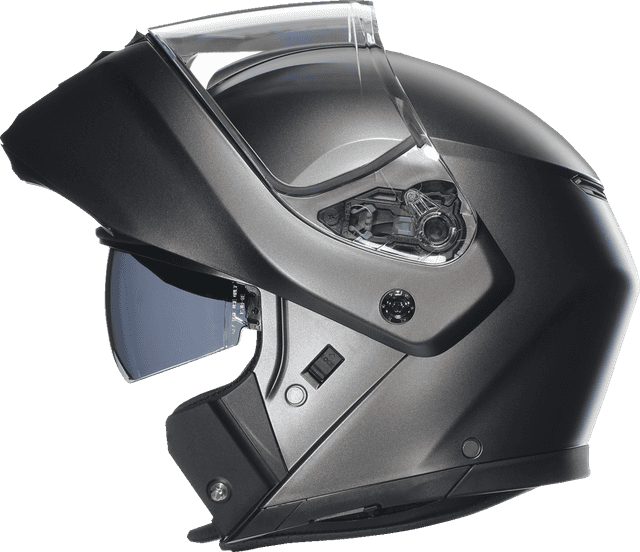 AGV 0100-2383 Streetmodular Helmet - Mono - Matte Gray - XL — image 4 of 6