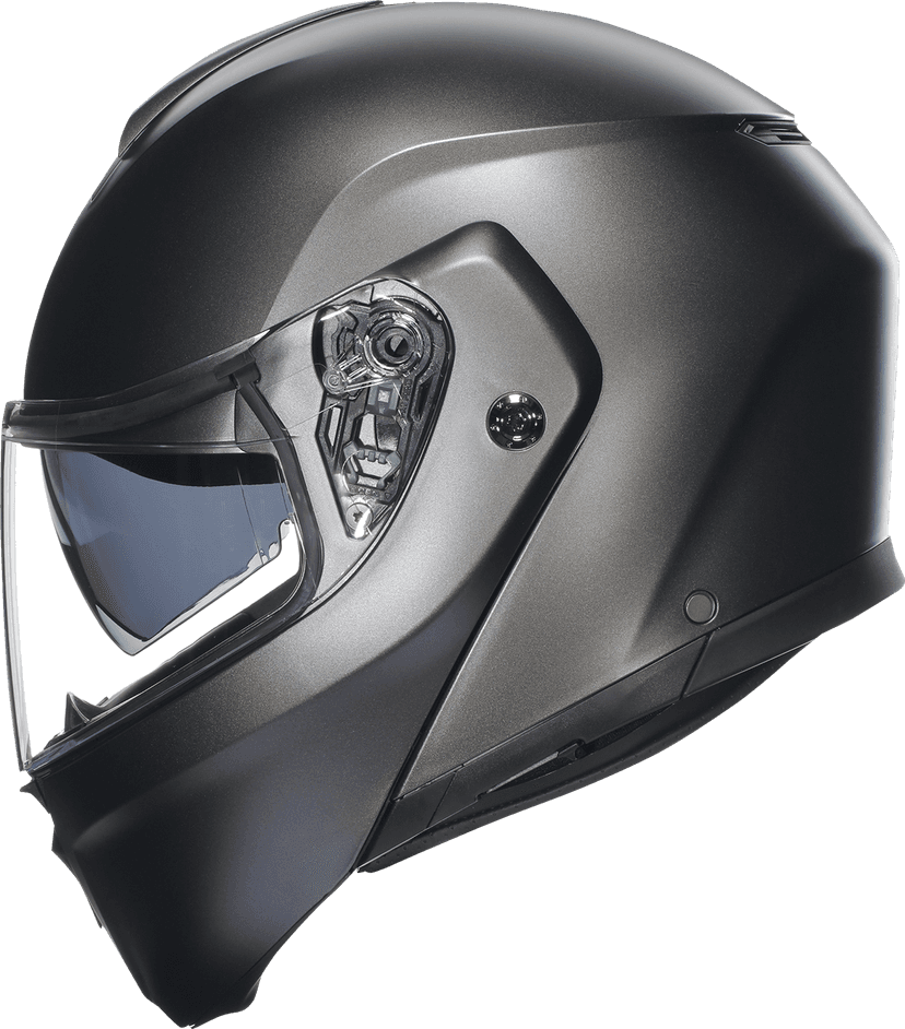 AGV 0100-2384 Streetmodular Helmet - Mono - Matte Gray - 2XL — image 3 of 6