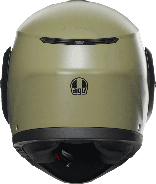 AGV 0100-2385 Streetmodular Helmet - Mono - Matte Pastello Green/Black - Small — image 4 of 7