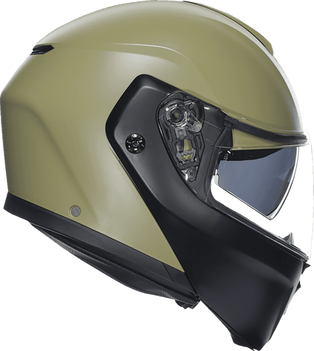AGV 0100-2386 Streetmodular Helmet - Mono - Matte Pastello Green/Black - Medium — image 5 of 7