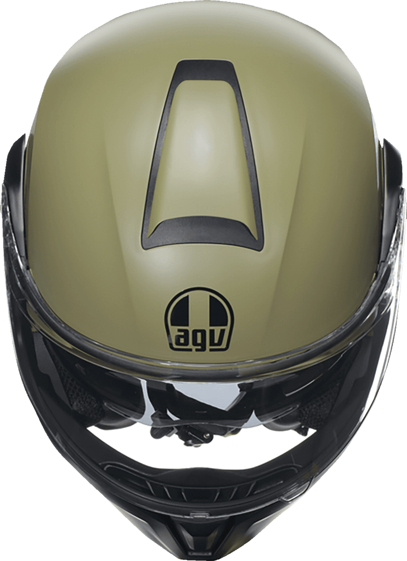 AGV 0100-2388 Streetmodular Helmet - Mono - Matte Pastello Green/Black - XL — image 6 of 7