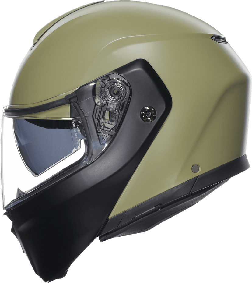 AGV 0100-2389 Streetmodular Helmet - Mono - Matte Pastello Green/Black - 2XL — image 3 of 7