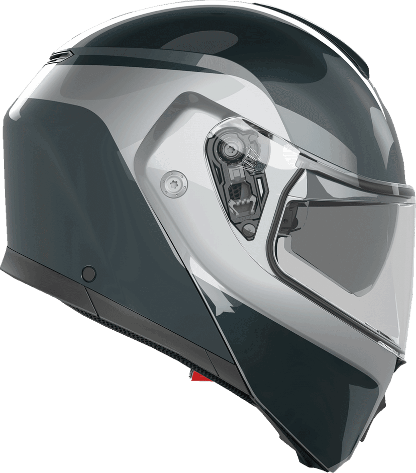 AGV 0100-2392 Streetmodular Helmet - Levico - Gray/Silver - Large — image 3 of 5