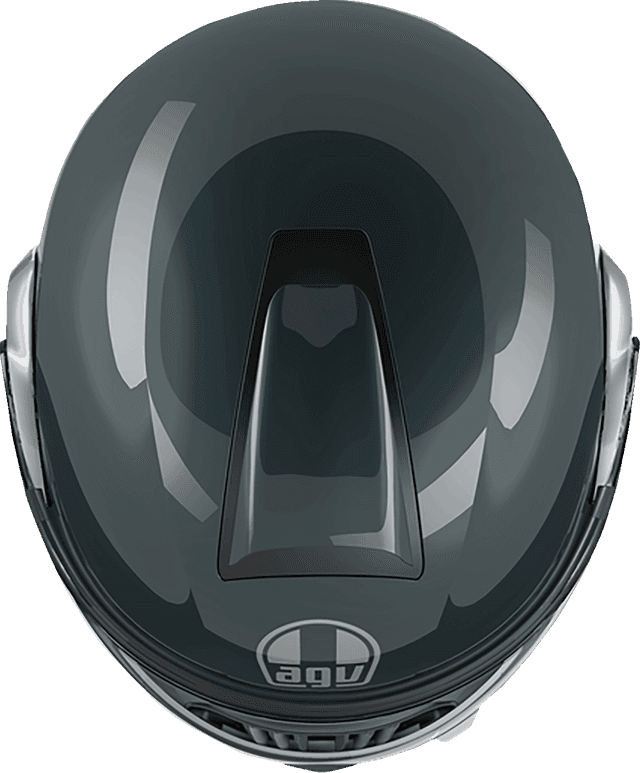 AGV 0100-2394 Streetmodular Helmet - Levico - Gray/Silver - 2XL — image 4 of 5