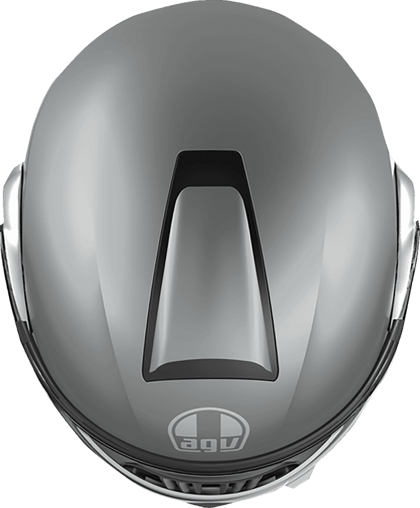 AGV 0100-2397 Streetmodular Helmet - Levico - Double Light Gray - Large — image 5 of 5