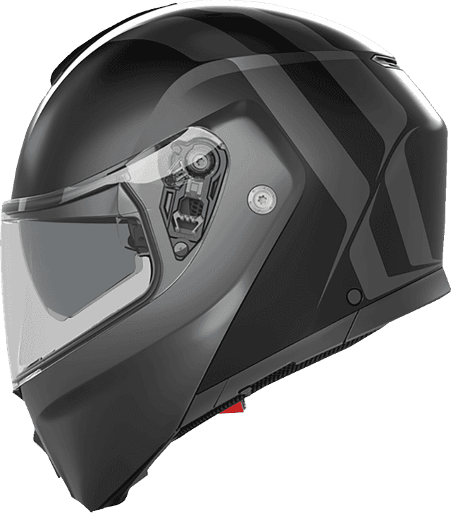 AGV 0100-2401 Streetmodular Helmet - Resia - Matte Black/Gray - Medium — image 1 of 5