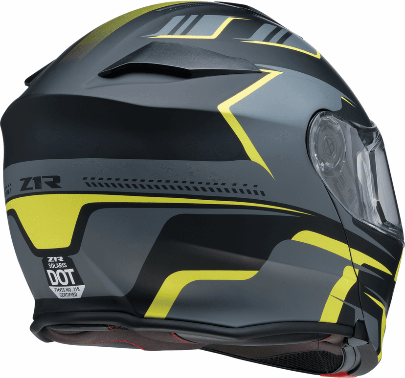 Z1R 0100-2431 Solaris 2.0 Modular Helmet - Slater - Hi-Viz - XL — image 3 of 3