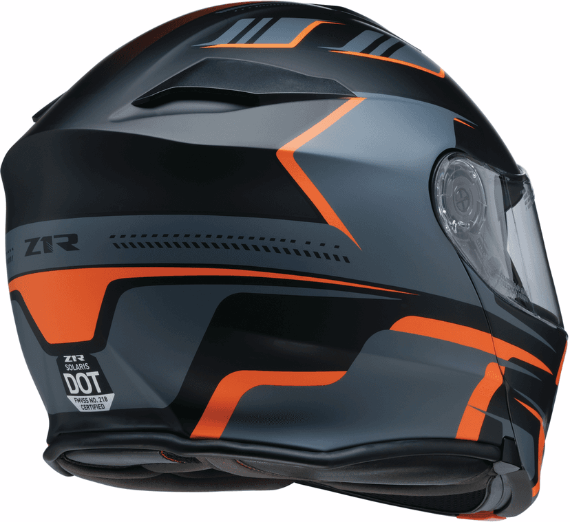 Z1R 0100-2546 Solaris 2.0 Modular Helmet - Slater - Orange - 3XL — image 3 of 3