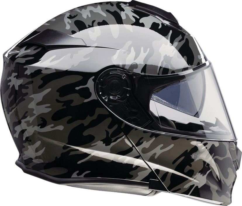Z1R 0100-2614 Solaris 2.0 Modular Helmet - Camo - Black/Gray - 4XL — image 3 of 4