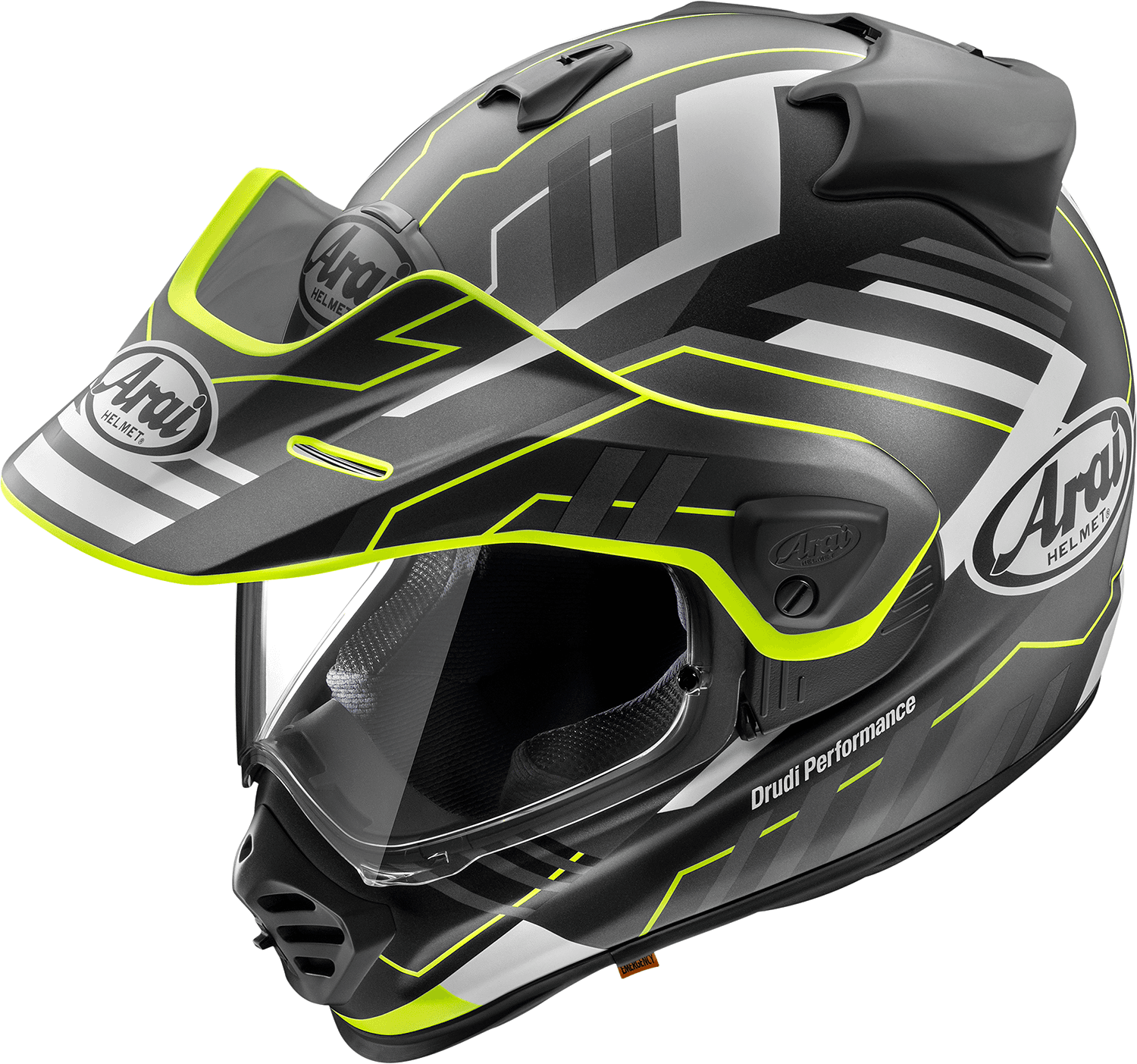 ARAI HELMETS 0100-2640 XD-5 Helmet - Trail - Yellow Frost - Large