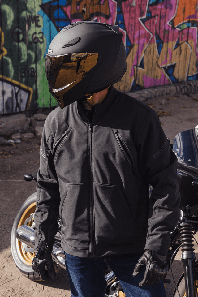 ICON 0100-2695 Threshold™ Modular Helmet - Solid - Matte Black - XL — image 5 of 6