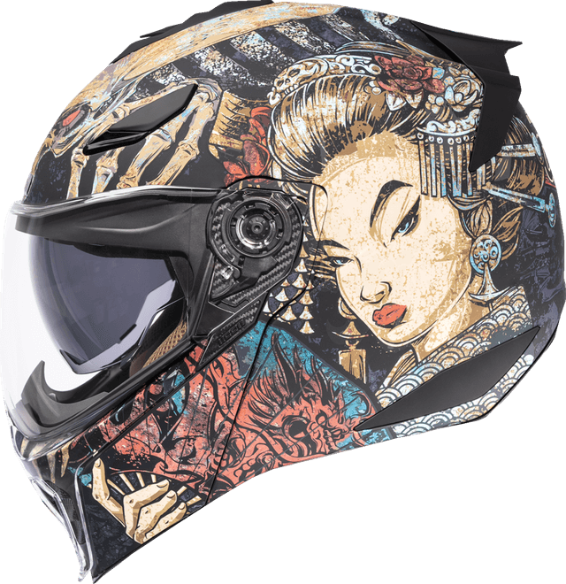 ICON 0100-2714 Threshold™ Modular Helmet - Odokuro - Black - XS — image 2 of 7