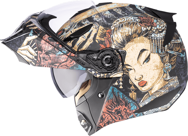ICON 0100-2714 Threshold™ Modular Helmet - Odokuro - Black - XS — image 4 of 7