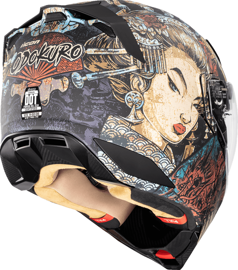 ICON 0100-2718 Threshold™ Modular Helmet - Odokuro - Black - XL — image 3 of 7