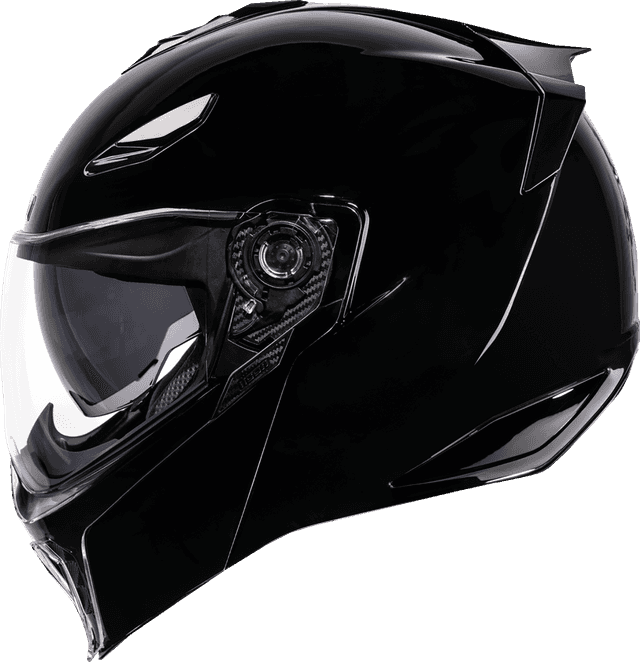 ICON 0100-2815 Threshold™ Modular Helmet - Solid - Gloss Black - XL — image 2 of 6