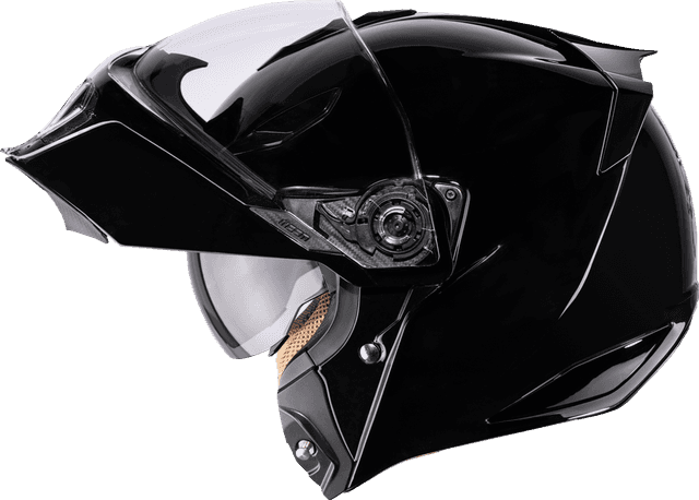 ICON 0100-2815 Threshold™ Modular Helmet - Solid - Gloss Black - XL — image 4 of 6