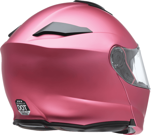 Z1R 0100-2827 Solaris 2.0 Modular Helmet - Satin - Pink - Medium — image 4 of 4