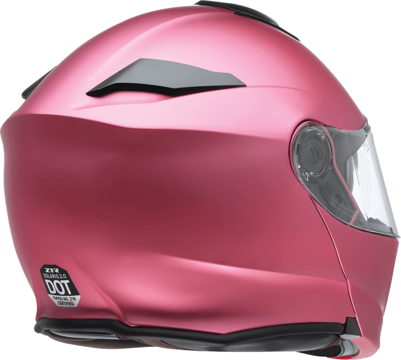 Z1R 0100-2827 Solaris 2.0 Modular Helmet - Satin - Pink - Medium — image 4 of 4