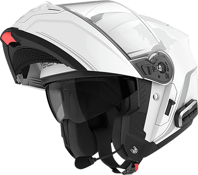 SENA 0100-2846 Outrush 2 Mesh Modular Helmet - Gloss White - Large — image 4 of 4