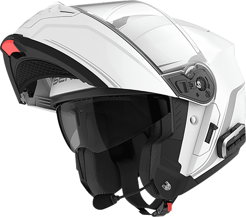 SENA 0100-2847 Outrush 2 Mesh Modular Helmet - Gloss White - Medium — image 4 of 4