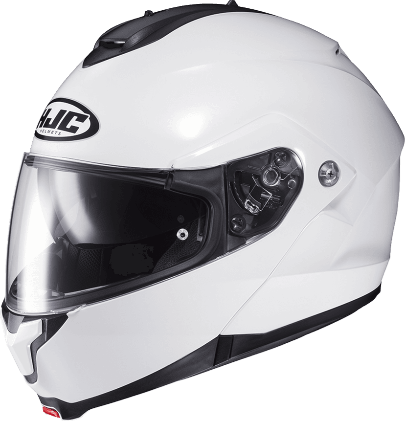 HJC 0100-2911 C91 Modular Helmet - Solid - White - Large