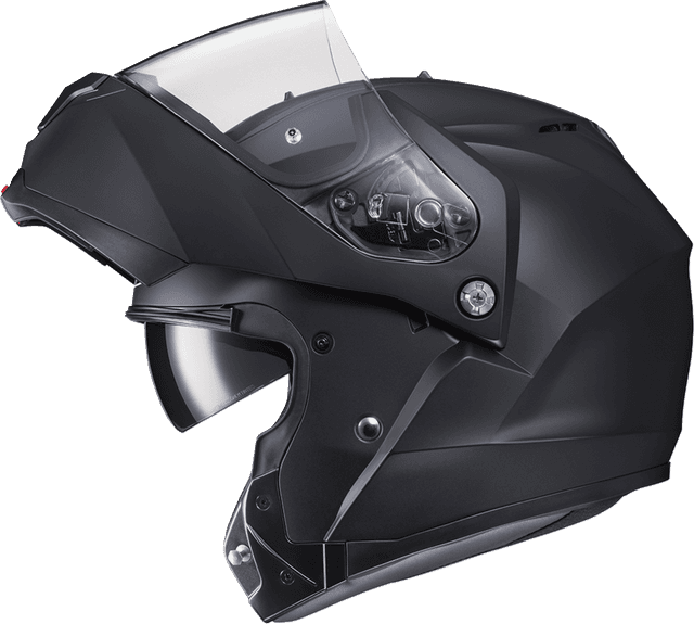 HJC 0100-2936 C91 Modular Helmet - Solid - Semi-Flat Black - XS — image 4 of 4