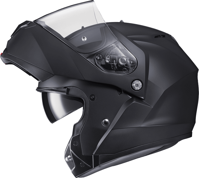 HJC 0100-2941 C91 Modular Helmet - Solid - Semi-Flat Black - 2XL — image 4 of 4