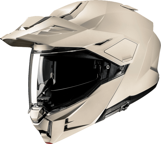 HJC 0100-2984 i80 Modular Helmet - Solid - Semi-Flat Sand - Medium