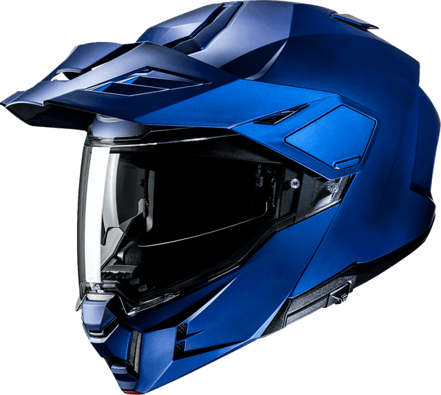 HJC 0100-2991 i80 Modular Helmet - Solid - Semi-Flat Metallic Blue - Small