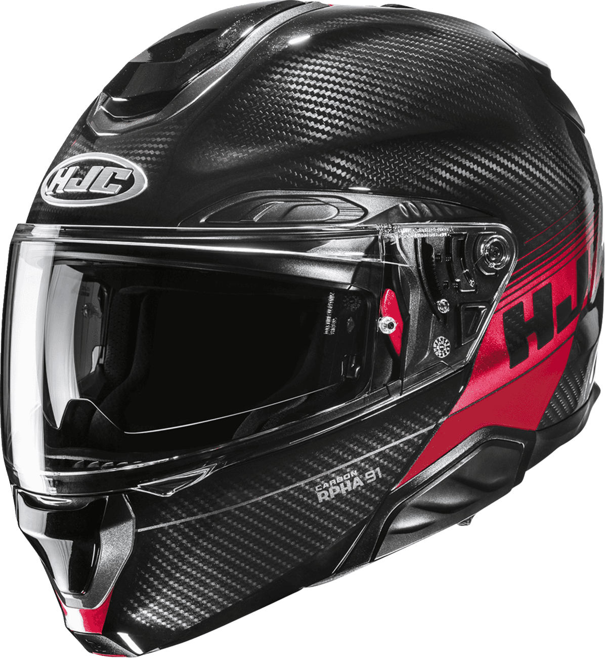 HJC 0100-3182 RPHA 91 Carbon Modular Helmet - Elig - MC1 - XL