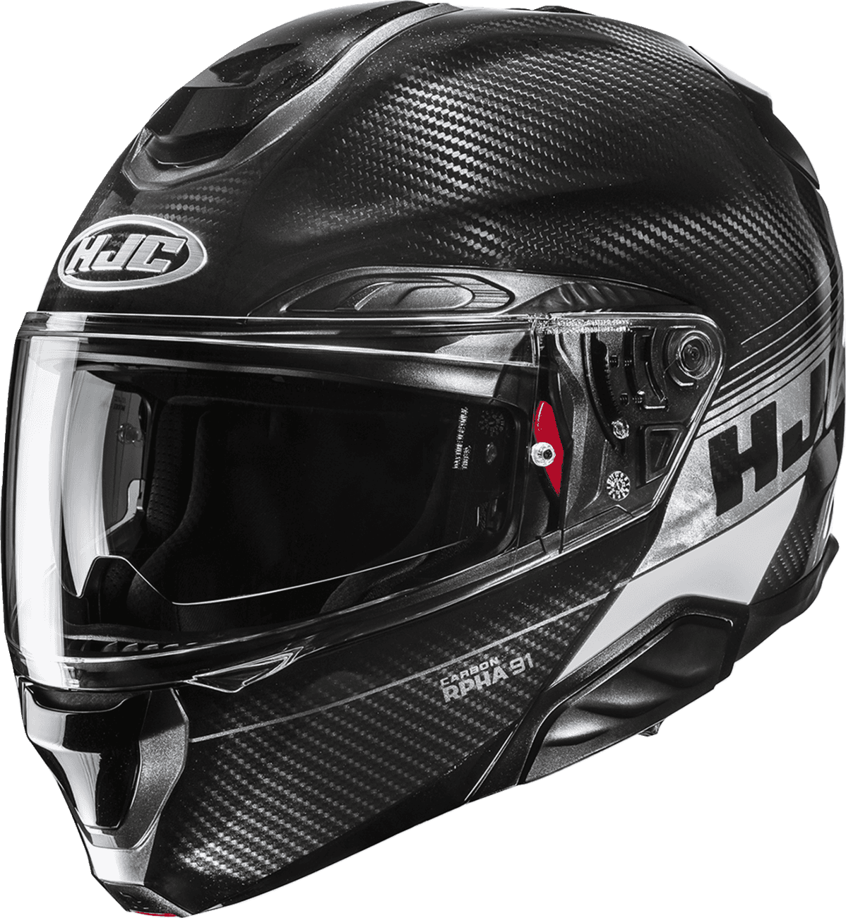 HJC 0100-3193 RPHA 91 Carbon Modular Helmet - Elig - MC5 - Large