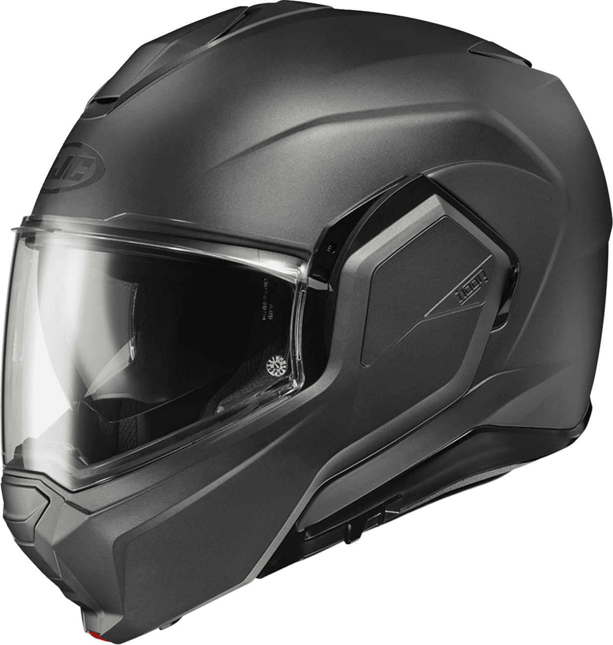 HJC 0100-3258 i100 Modular Helmet - Solid - Semi-Flat Titanium - 2XL