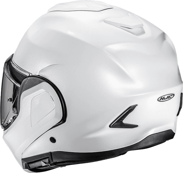 HJC 0100-3279 F100 Modular Helmet - Solid - White - XS — image 3 of 6