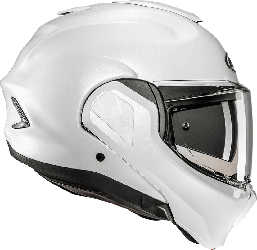 HJC 0100-3282 F100 Modular Helmet - Solid - White - Large — image 4 of 6