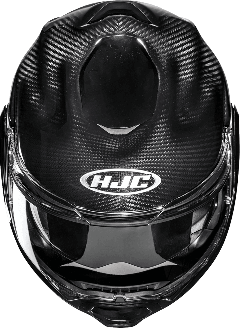 HJC 0100-3313 F100 Carbon Modular Helmet - Solid - Large — image 4 of 5