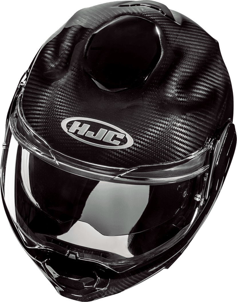 HJC 0100-3313 F100 Carbon Modular Helmet - Solid - Large — image 5 of 5