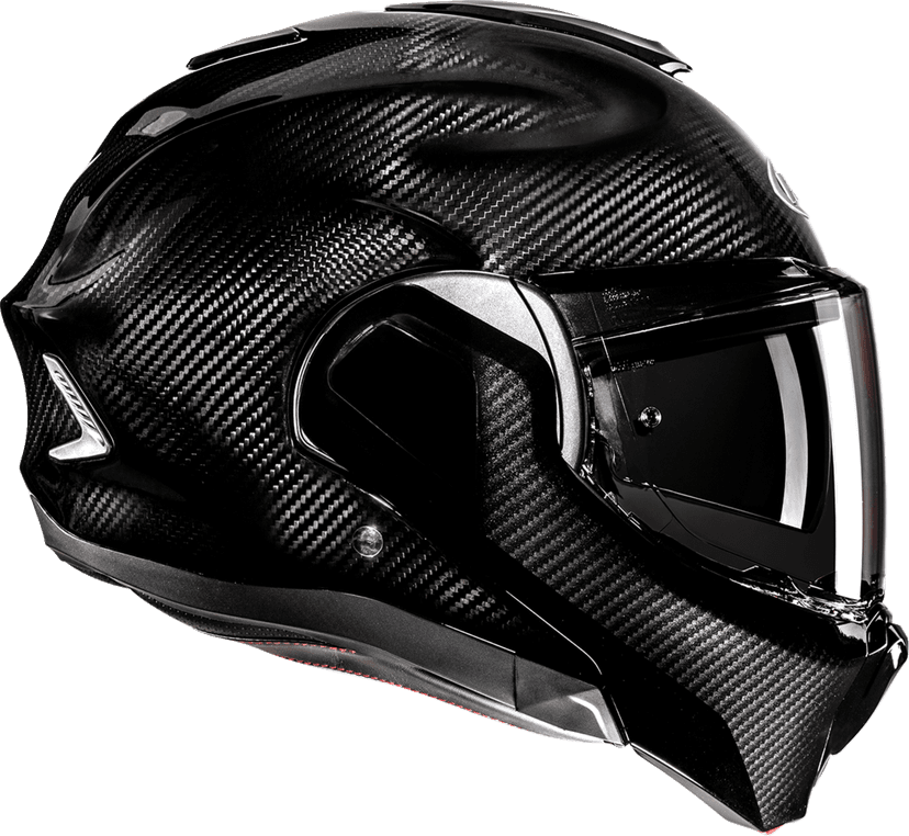 HJC 0100-3313 F100 Carbon Modular Helmet - Solid - Large — image 3 of 5