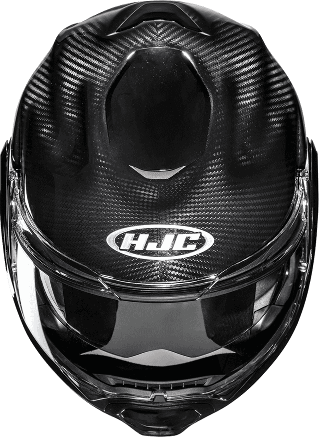 HJC 0100-3315 F100 Carbon Modular Helmet - Solid - 2XL — image 4 of 5