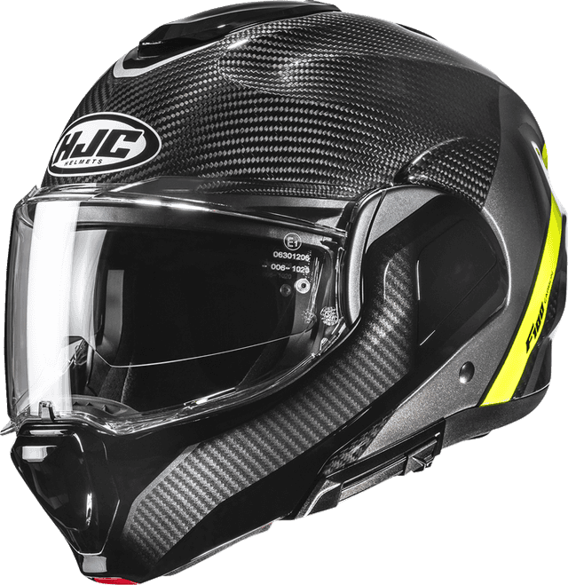 HJC 0100-3328 F100 Carbon Modular Helmet - Stan - MC3H - XS